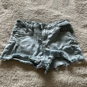 baby blue booty shorts